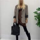 blazer over principe di galles